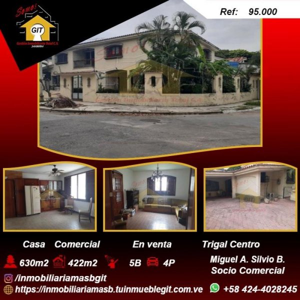 Casa en Venta en Trigal Centro Valencia, Carabobo