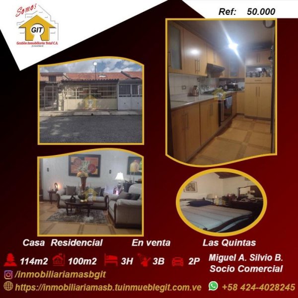 Foto Casa en Venta en Las Quintas, Naguanagua, Carabobo - U$D 50.000 - CAV200006 - BienesOnLine