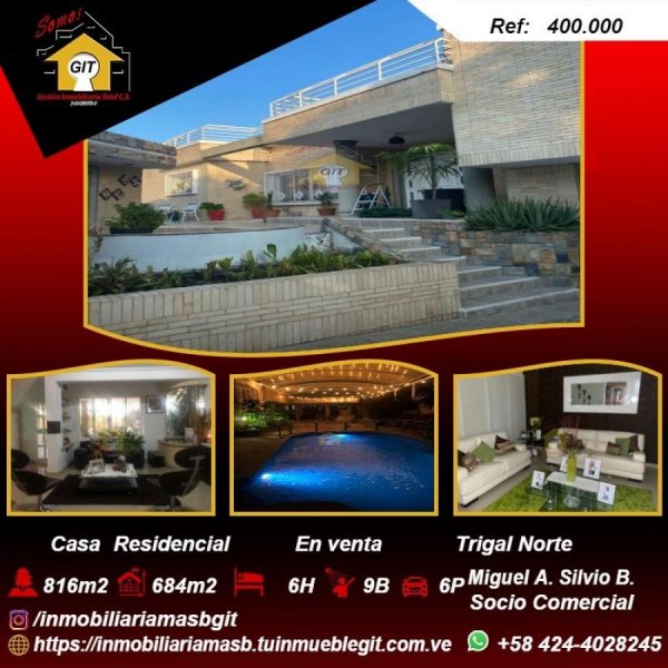 Casa en Venta en Trigal Norte Valencia, Carabobo