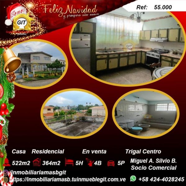 Casa en Venta en Trigal Centro Valencia, Carabobo