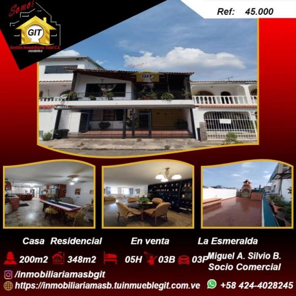 Foto Casa en Venta en La Esmeralda, San Diego, Carabobo - U$D 45.000 - CAV220379 - BienesOnLine