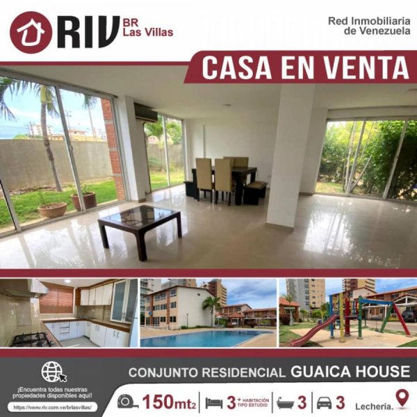 Casa en Venta en URBANEJA GUAICA HOUSE LECHERIA, Anzoátegui