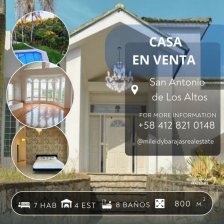 Casa en Venta en Los Salias San Antonio de Los Altos, Miranda