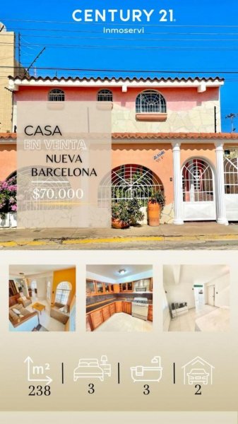 Foto Casa en Venta en 6001, Barcelona, Anzoátegui - U$D 70.000 - CAV247116 - BienesOnLine