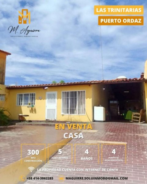 Foto Casa en Venta en Los olivos, Ciudad Guayana, Bolívar - U$D 27.000 - CAV216475 - BienesOnLine