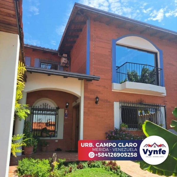 Casa en Venta en Urb. Campo Claro Mérida, Mérida