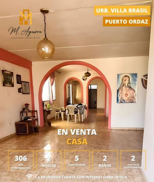 Casa en Venta en CACHAMAY Ciudad Guayana, Bolívar