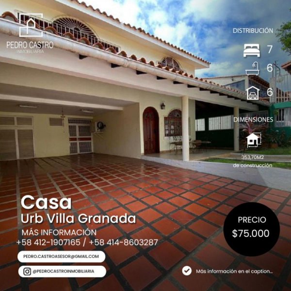 Casa en Venta en Villa Granada Ciudad Guayana, Bolívar