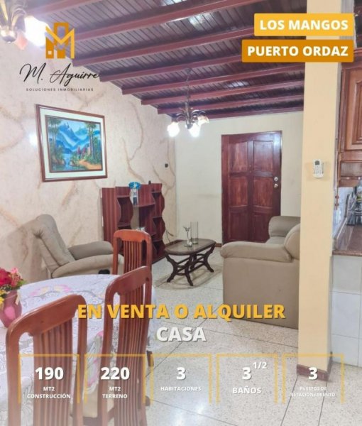 Foto Casa en Venta en Universidad, Ciudad Guayana, Bolívar - U$D 38.000 - CAV183754 - BienesOnLine