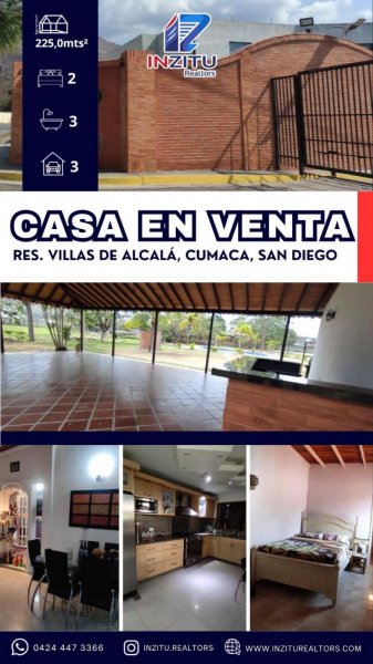 Casa en Venta en San Diego, la Cumaca San Diego, Carabobo