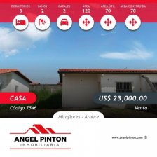 Casa en Venta en  Araure, Portuguesa