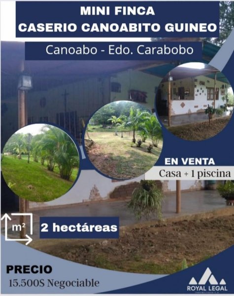 Finca en Venta en Canoabo Bejuma, Carabobo