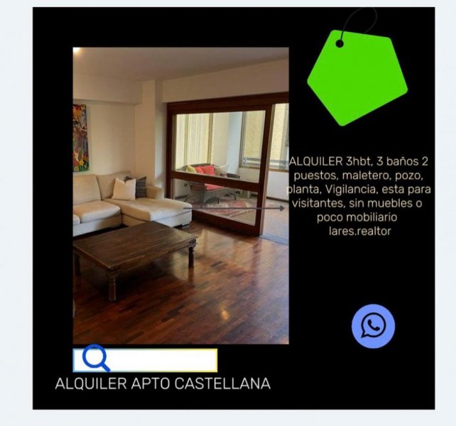 Foto Apartamento en Alquiler en Caracas, Distrito Federal - U$D 1.500 - APA226461 - BienesOnLine