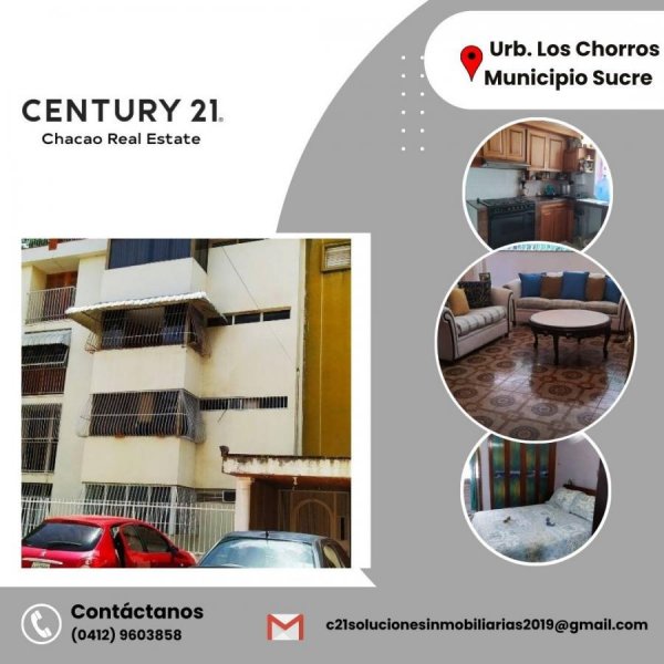 CENTURY21 Ofrece Apartamento en Venta URB. LOS CHORROS