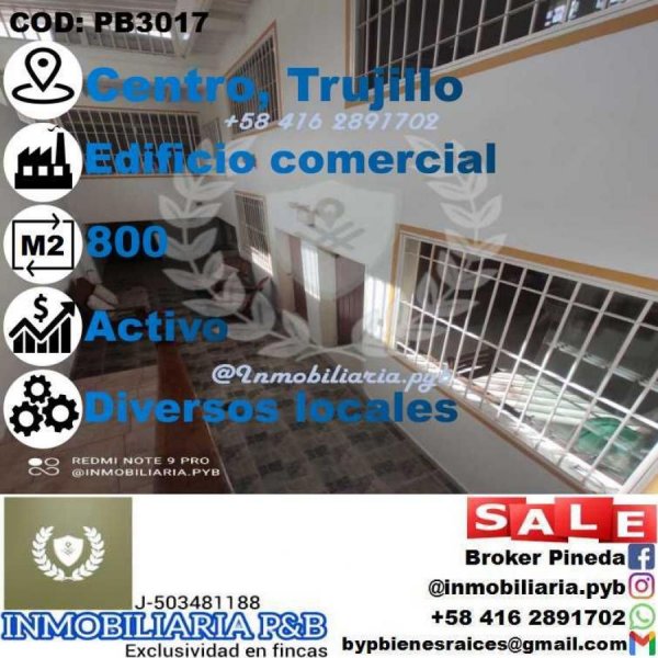 Edificio en Venta en  Trujillo, Trujillo