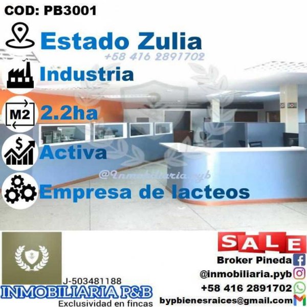 Industrial en Venta en  Maracaibo, Zulia