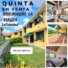 Casa en Venta en Bosque La Virgen, La Trinidad Baruta, Miranda