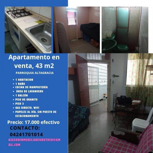 Apartamento en Venta en Altagracia Altagracia, Distrito Federal