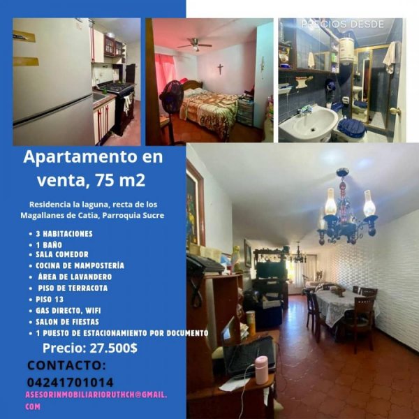 Apartamento en Venta en Sucre Caracas, Distrito Federal