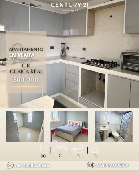 En venta apartamento en Guaica Real Lecheria 