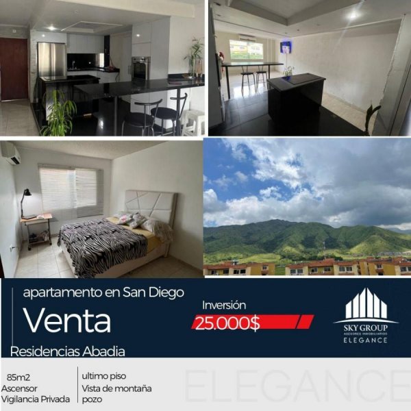 Apartamento en Venta en RESIDENCIAS ABADIA RESIDENCIAS ABADIA, Carabobo