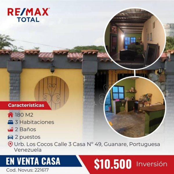 Casa en Venta en  Guanare, Portuguesa