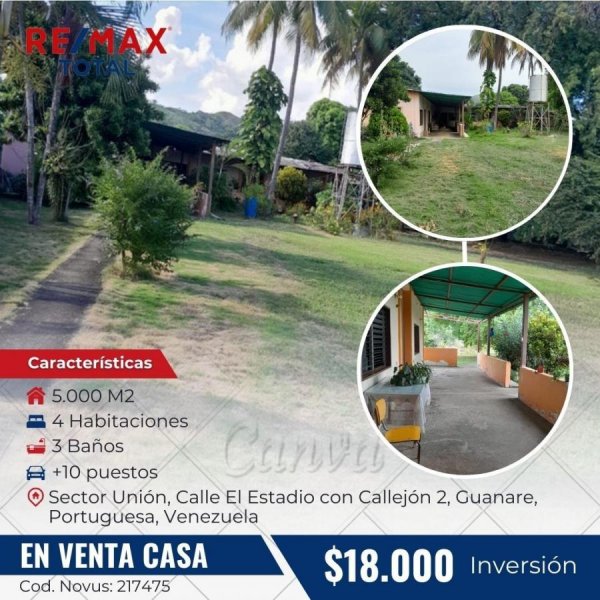 Casa en Venta en  Guanare, Portuguesa