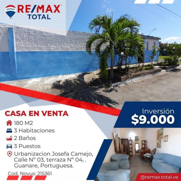 Casa en Venta en  Guanare, Portuguesa