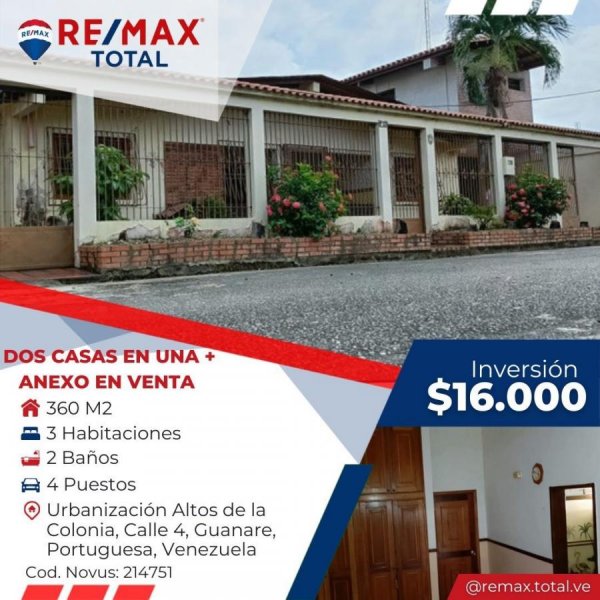 Casa en Venta en  Guanare, Portuguesa