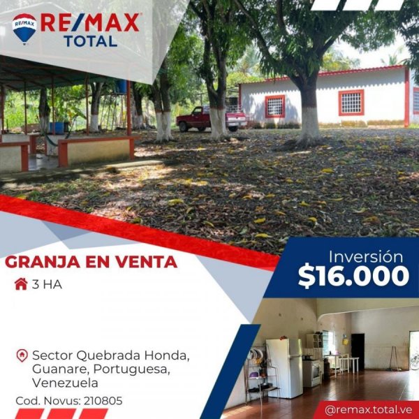 Terreno en Venta en  Guanare, Portuguesa