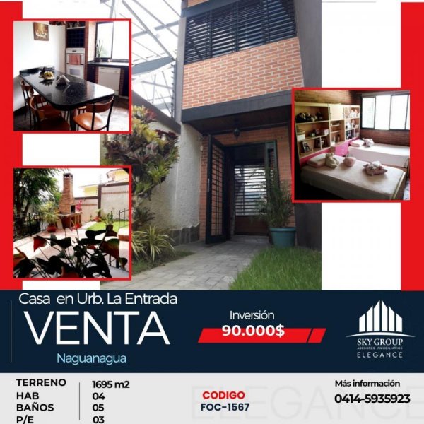 Foto Casa en Venta en NAGUANAGUA, Naguanagua, Carabobo - U$D 90.000 - CAV229687 - BienesOnLine