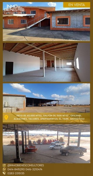 Foto Galpon en Venta en El Tigre, Anzoátegui - U$D 1.800.000 - GAV238112 - BienesOnLine