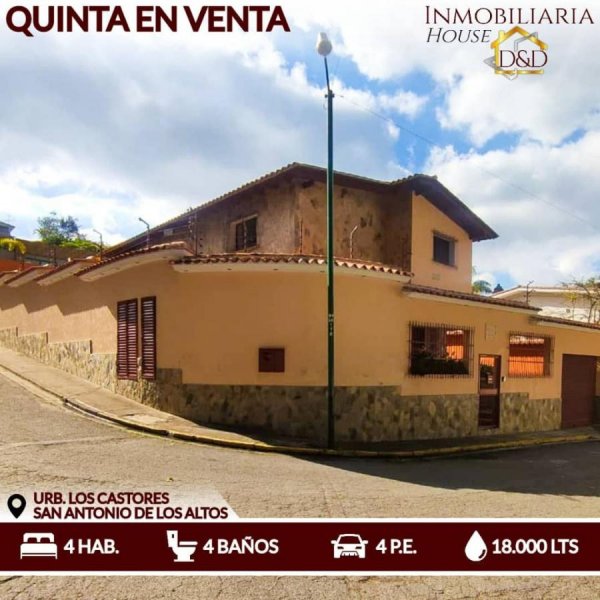 Quinta en Venta en Los Salias Los Castores, Miranda