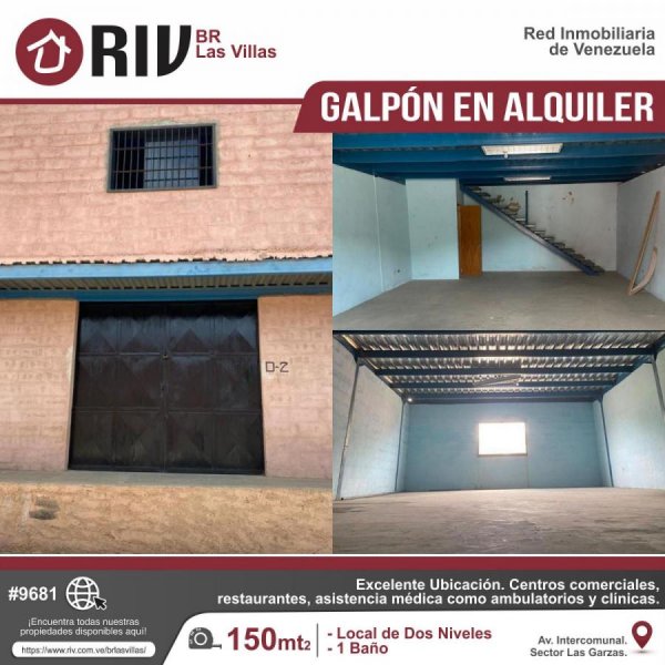 Foto Galpon en Alquiler en Las garzas, avenida intercomunal, Anzoátegui - U$D 500 - GAA173897 - BienesOnLine