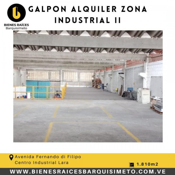 Galpon en Alquiler en Zona Industrial II Barquisimeto, Lara