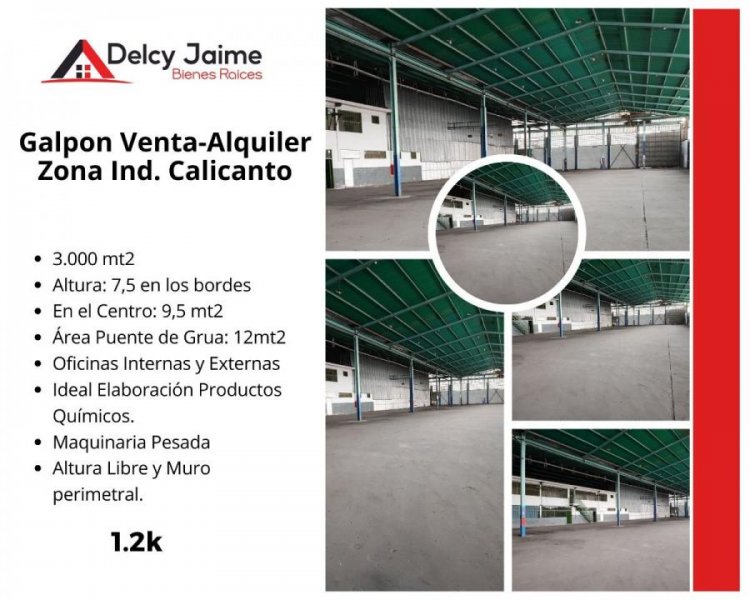 Foto Galpon en Venta en Zona Industrial Calicanto, Valencia, Carabobo - U$D 1.200.000 - GAV180819 - BienesOnLine