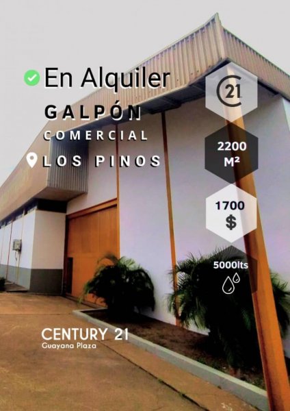 Galpon en Alquiler en Unare Ciudad Guayana, Bolívar