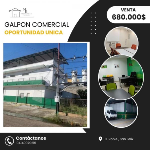 Galpon en Venta en Simón bolivar El roble, Bolívar