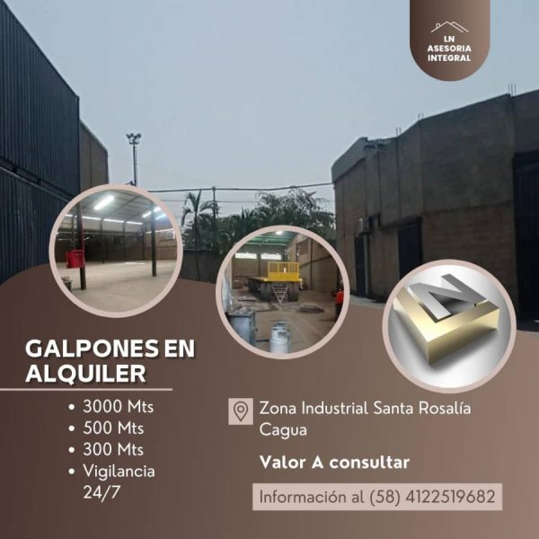 Foto Galpon en Alojamiento en Cagua, Aragua - U$D 4.500 - GAA232542 - BienesOnLine