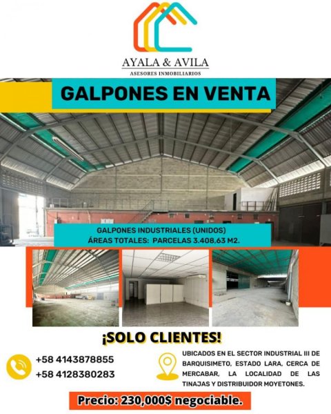 Galpon en Venta en  Barquisimeto, Lara