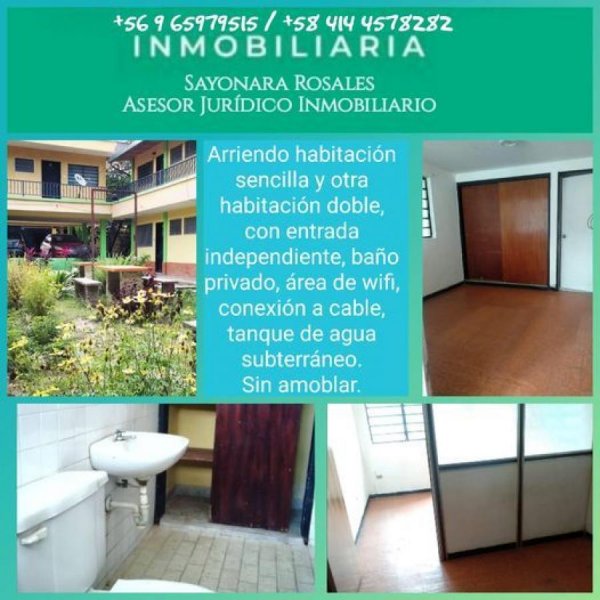 Habitacion en Alquiler en Mario Briceño Iragorry Maracay, Aragua