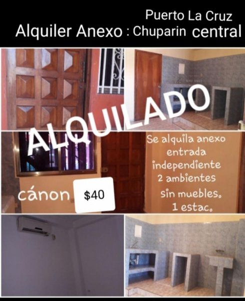 Foto Anexo en Alquiler en Puerto la Cruz, Anzoátegui - U$D 40 - A154485 - BienesOnLine