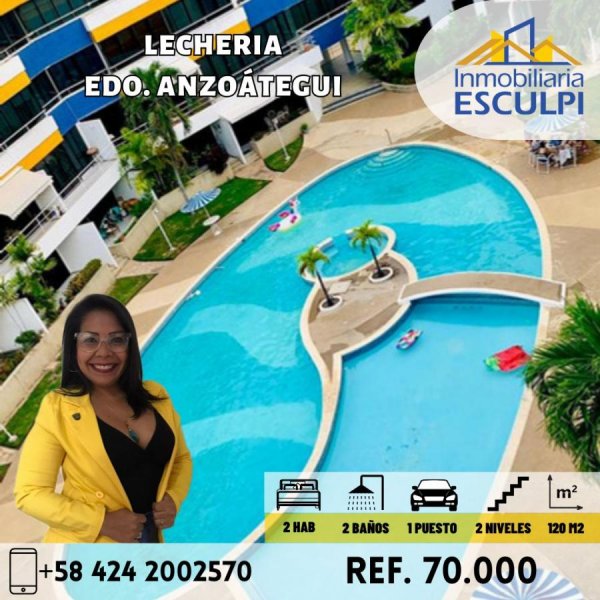 Foto Apartamento en Venta en Lechería, Anzoátegui - U$D 65.000 - APV185341 - BienesOnLine