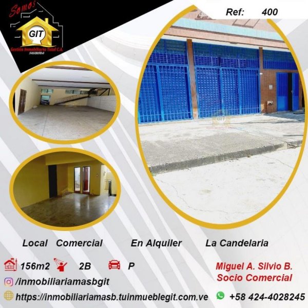 Foto Local en Alquiler en La Candelaria, Valencia, Carabobo - U$D 400 - LOA238150 - BienesOnLine