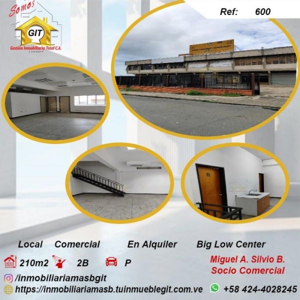 Local en Alquiler en Big Low Center San Diego, Carabobo