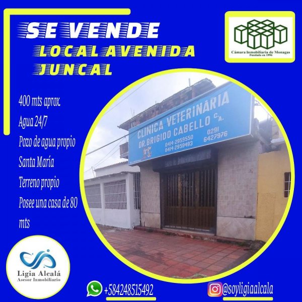 Local en Venta en  Avenida Juncal, Monagas