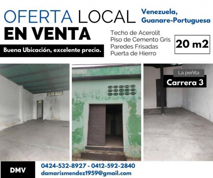 Local en Venta en  Guanare, Portuguesa