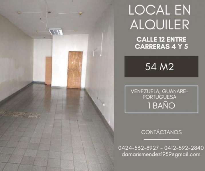 Foto Local en Alquiler en Guanare, Portuguesa - U$D 130 - LOA189584 - BienesOnLine