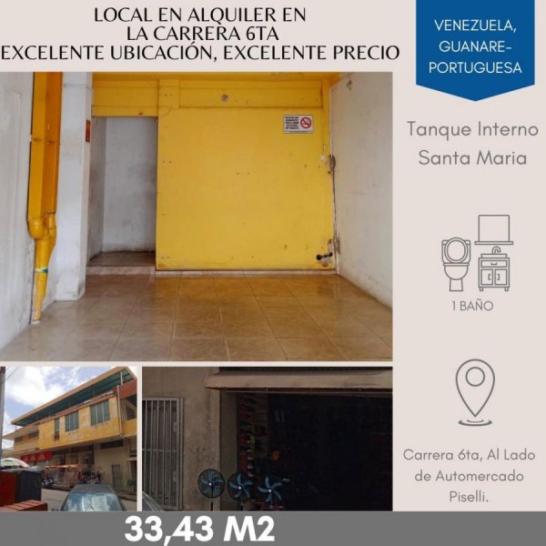 Local en Venta en  Guanare, Portuguesa