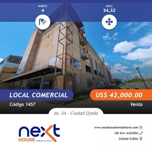 Local en Venta en Eleazar Lopez Contreras Ciudad Ojeda, Zulia